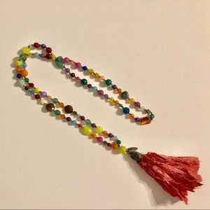 Plunder necklace with tassel